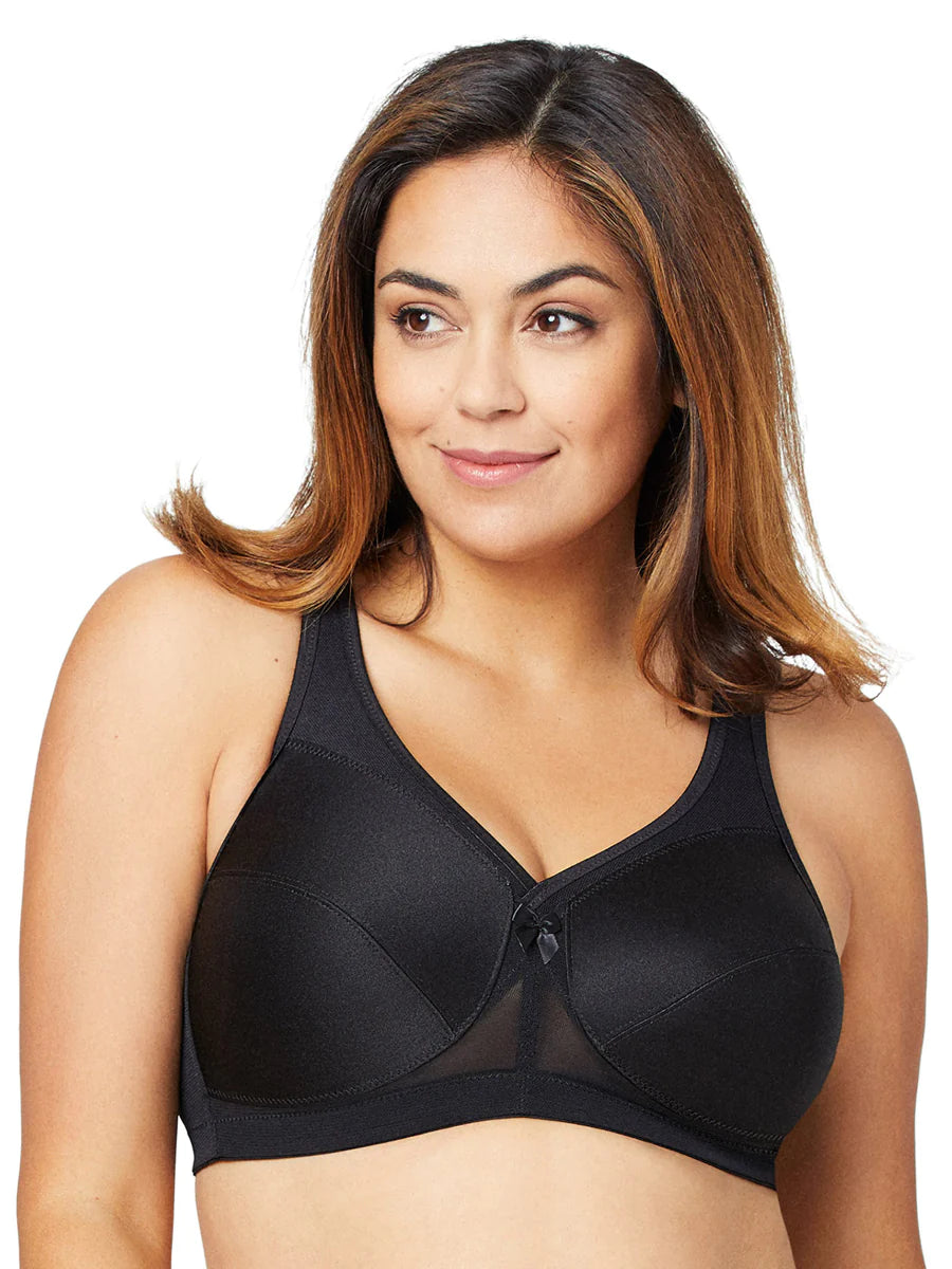 In Stock 1005 - Made To Move Wire-Free Support Bra - Black