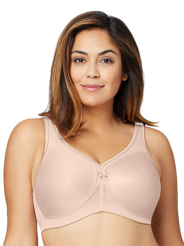 In Stock 1005 - Made To Move Wire-Free Support Bra - Beige