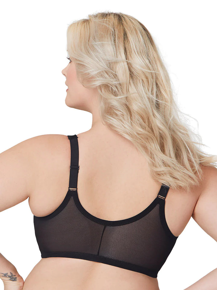 In Stock 1210 - Magiclift Natural Shape Front-Close Bra - Black