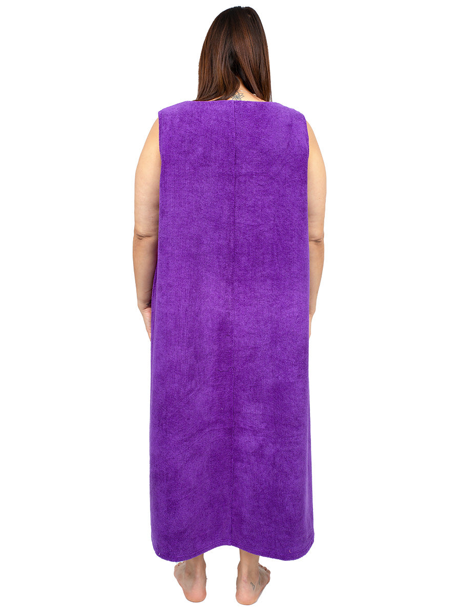 Carina Terry Dress - Purple*