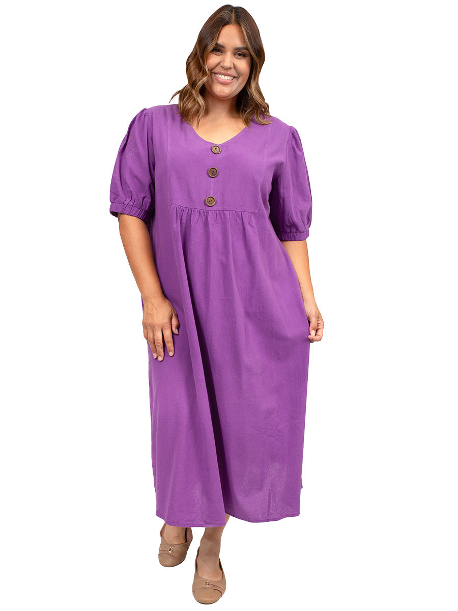 Arden Way Dress - Purple