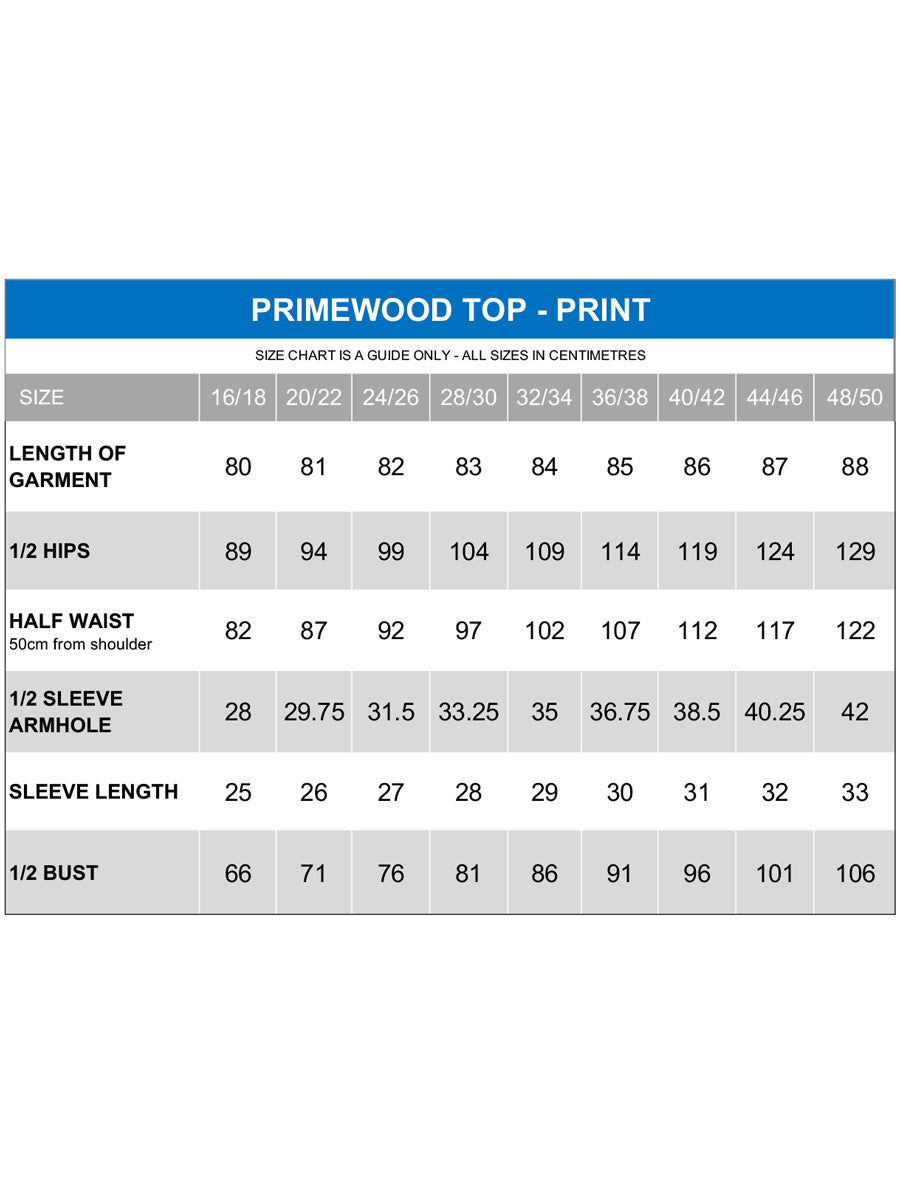 Primewood Top - Print
