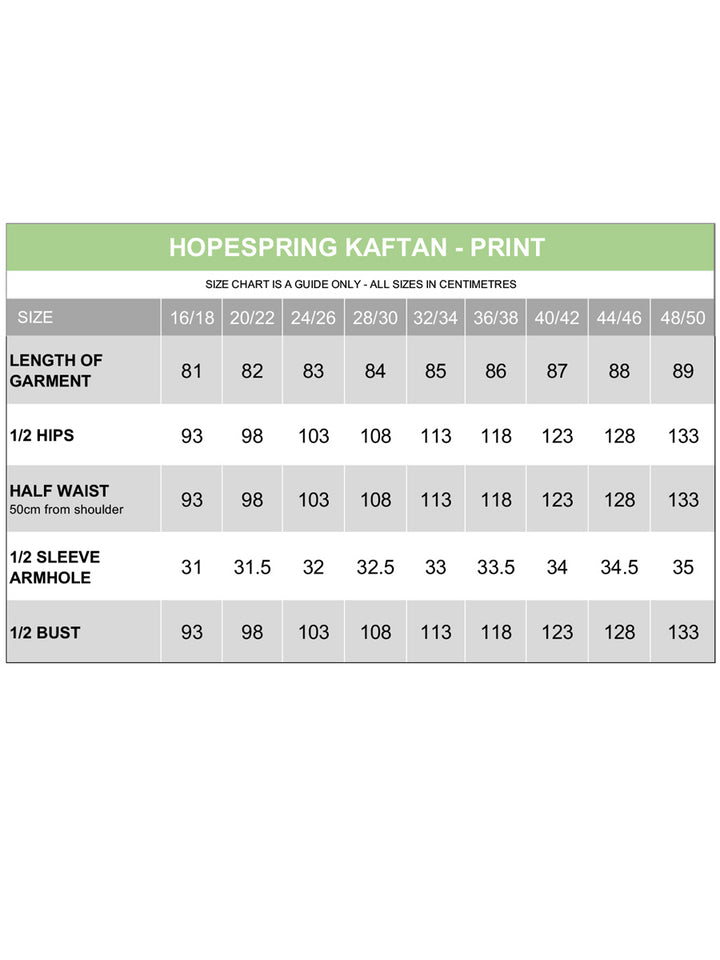 Hopespring Kaftan - Print