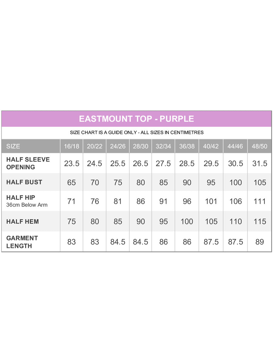 Eastmount Top  - Purple