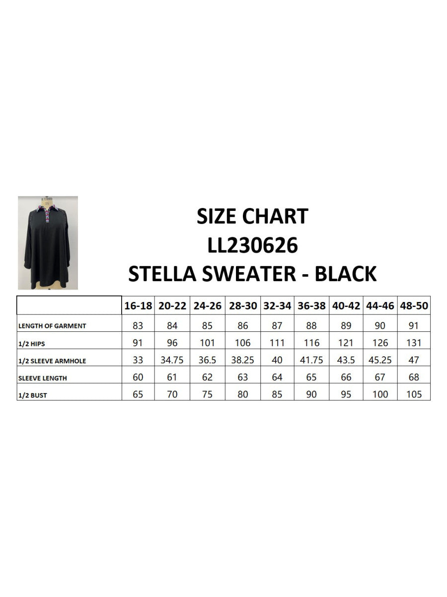 Stella Sweater - Black*