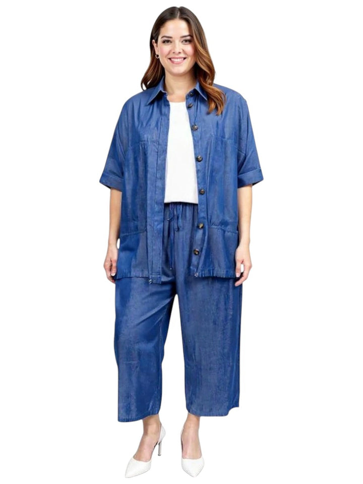 3/4 Holden Denim  Capri - Fun Blue*