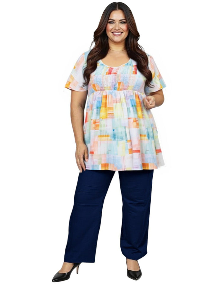 Mango Haze Top - Print