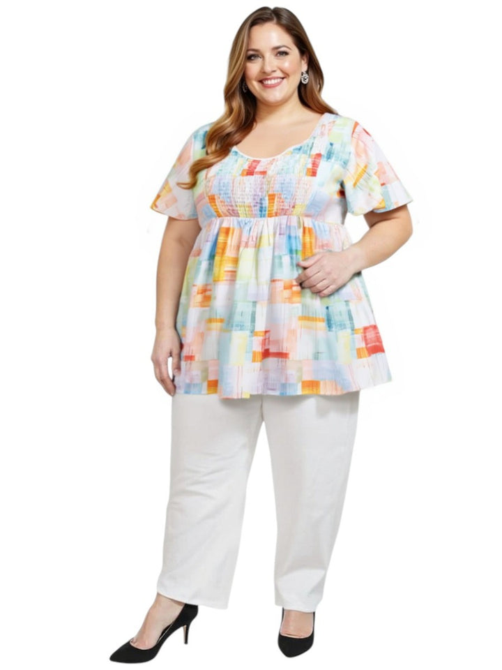 Mango Haze Top - Print