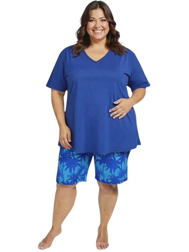 Deep Sea Swim Rashi - Navy