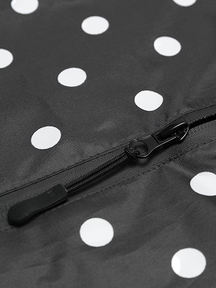Dakota Shields Raincoat Poncho - Polka Dot