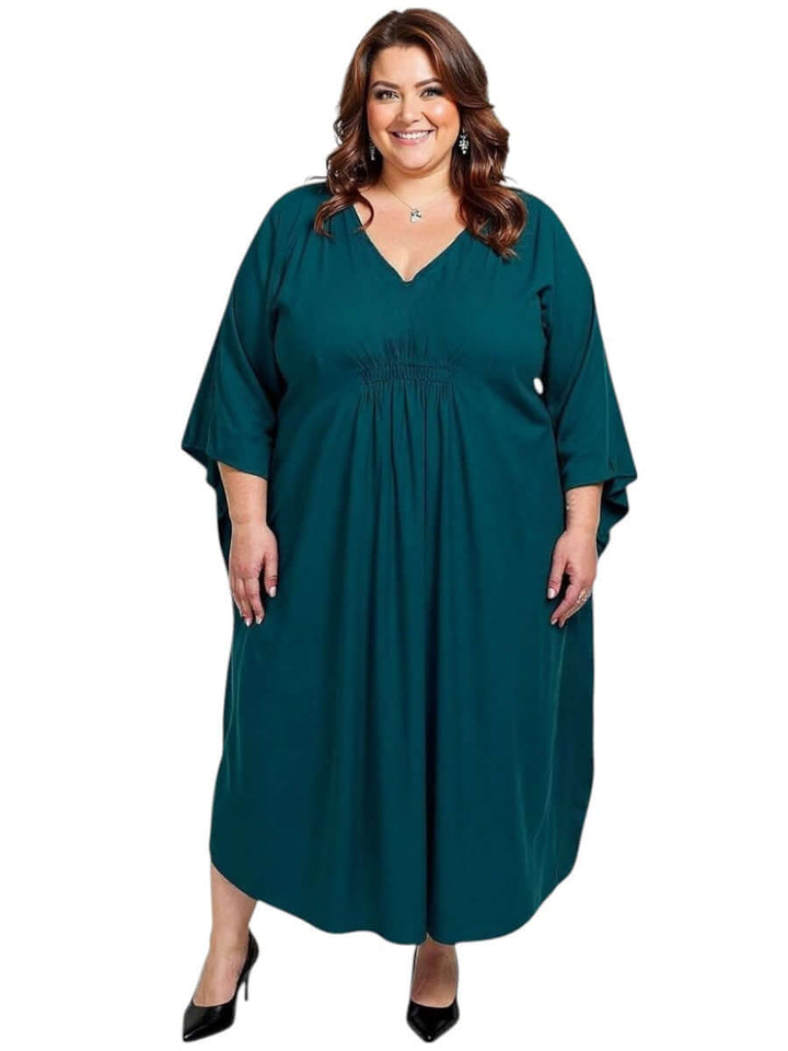 Andi Kaftan Dress - Teal