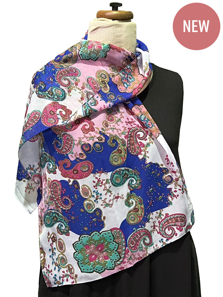 Gardenia Silky Scarf - Print* - Dale and Waters