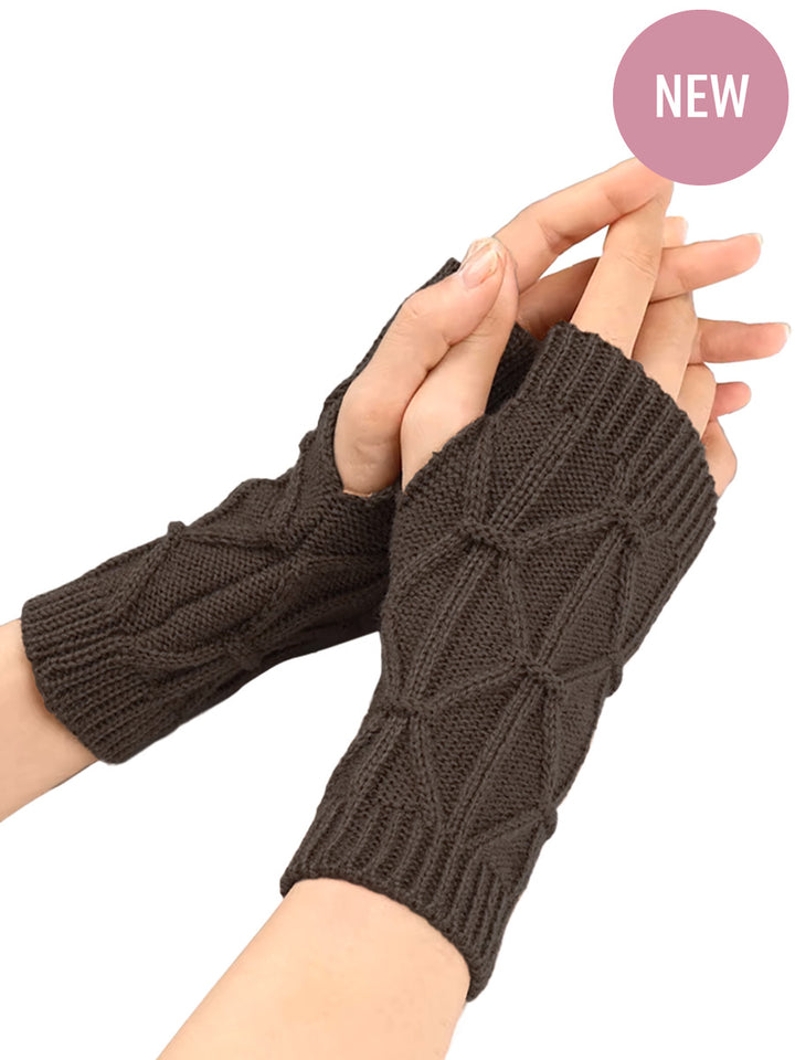 Fingerless Gloves - Slate Grey