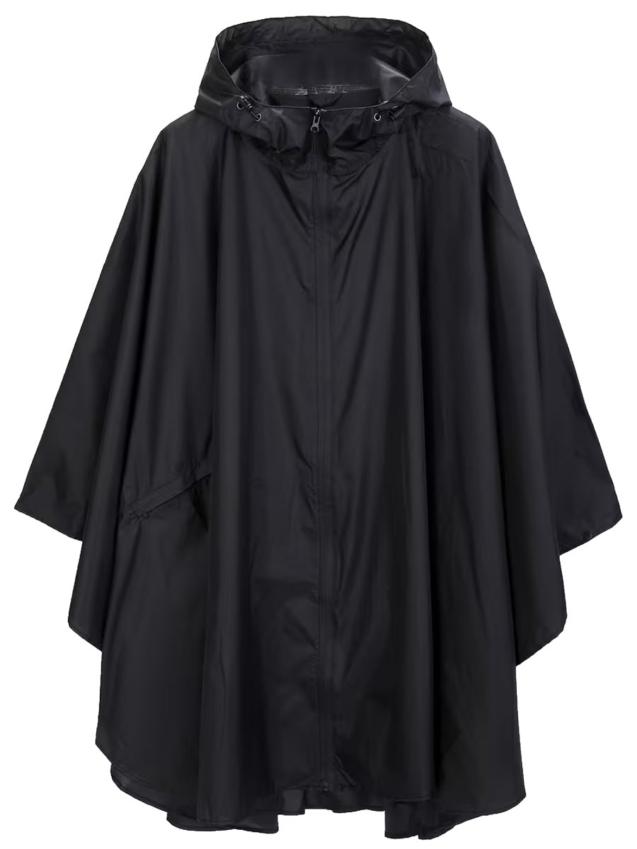 Bentlea Shields Raincoat Poncho - Black