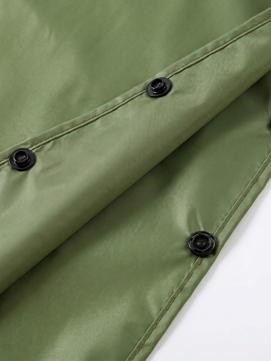 Legacy Shields Raincoat Poncho - Army Green