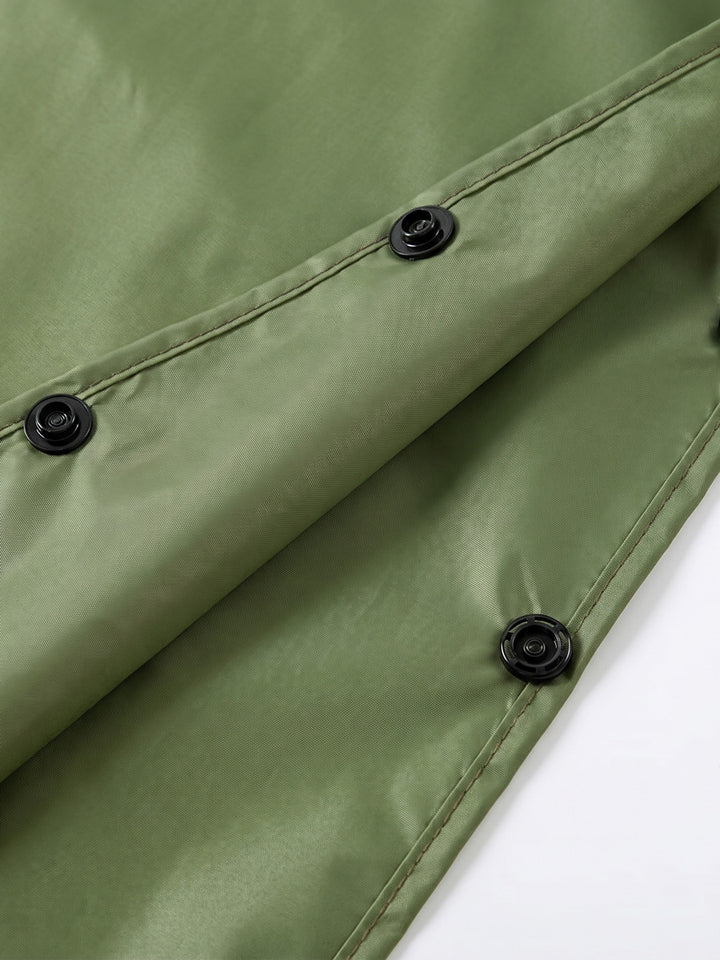 Legacy Shields Raincoat Poncho - Army Green