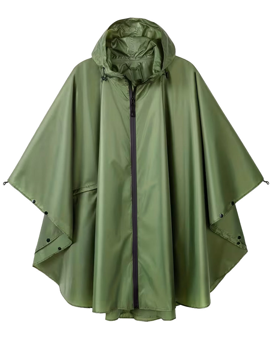 Legacy Shields Raincoat Poncho - Army Green