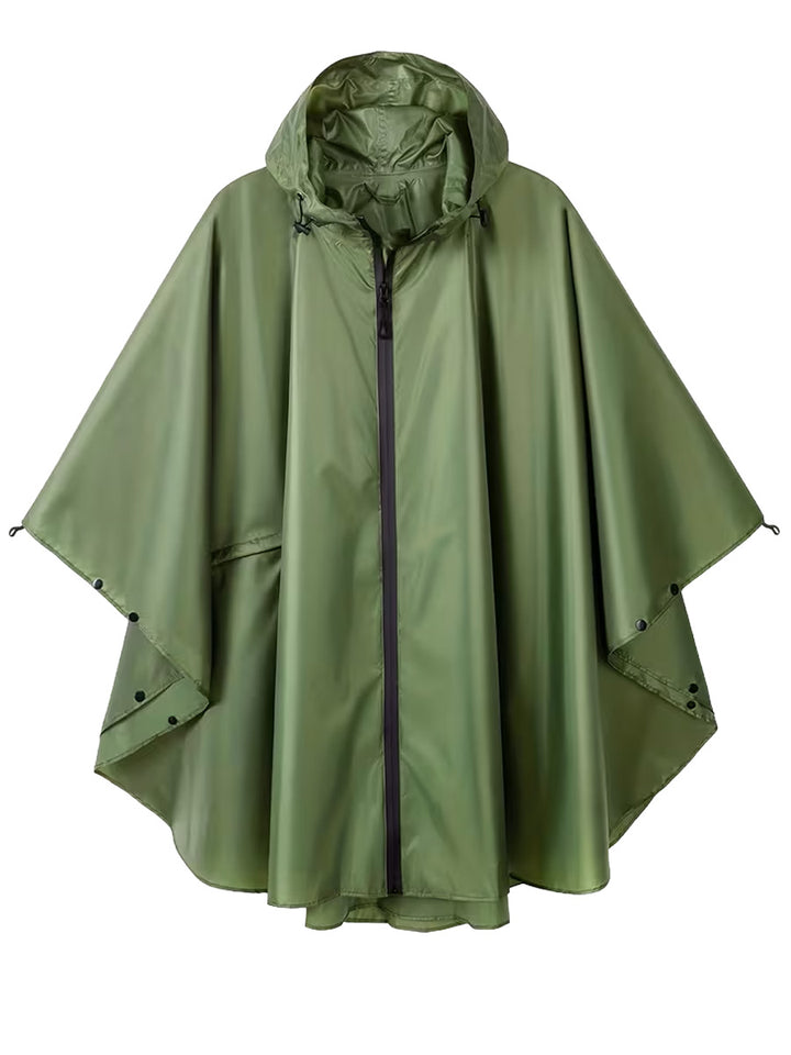 Legacy Shields Raincoat Poncho - Army Green