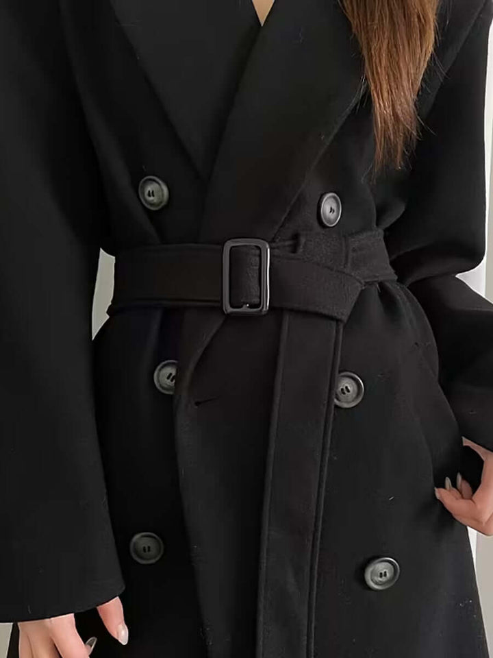 Black Tweed Belt - Black
