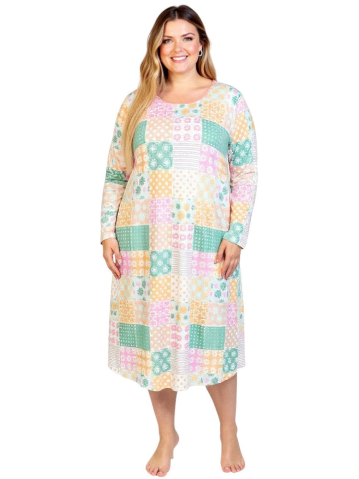 Devina Nightie - Multi Print