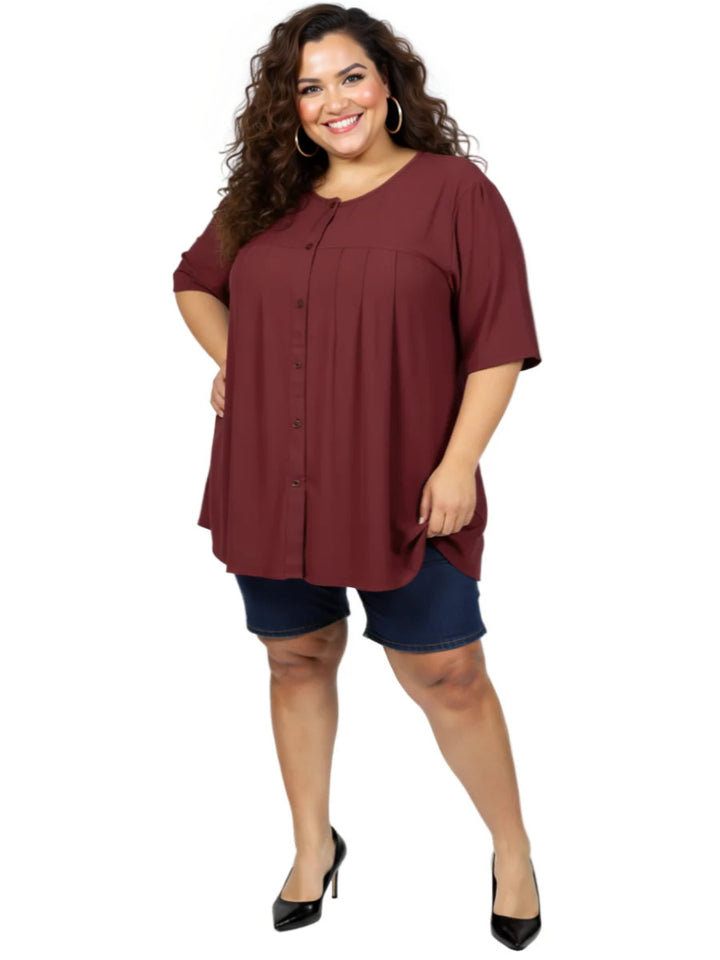 Fadora Top - Valiant Red*