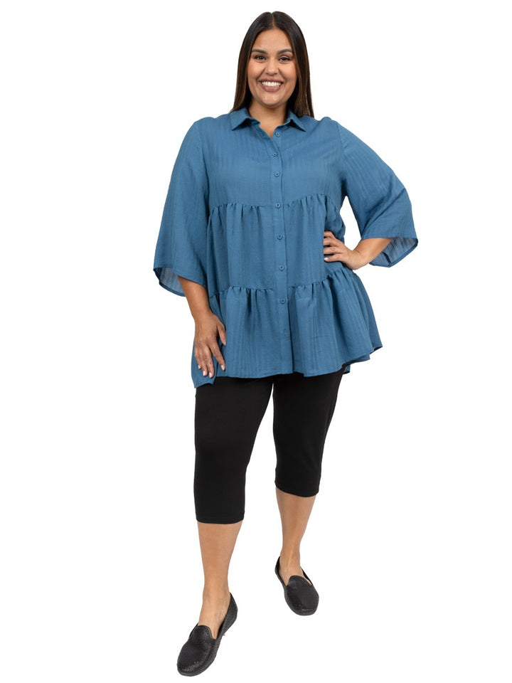 3/4 Leggings - Black