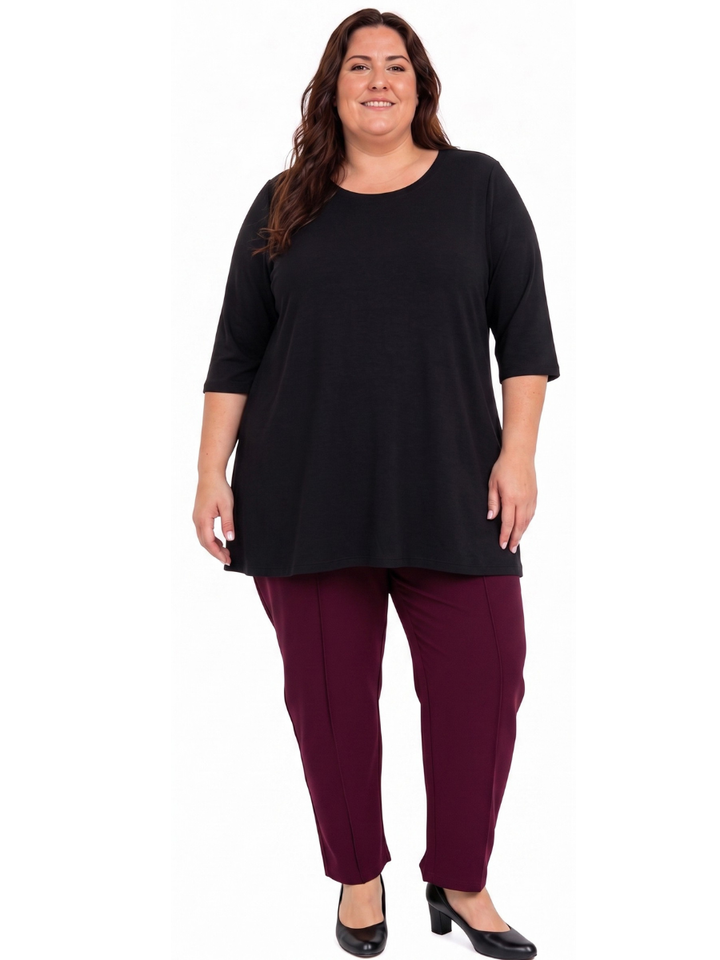 Harvey Pants - Maroon**