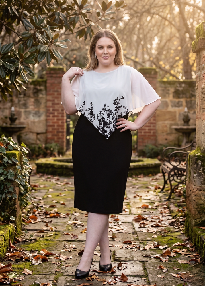 Hemingway Dress - White Print*