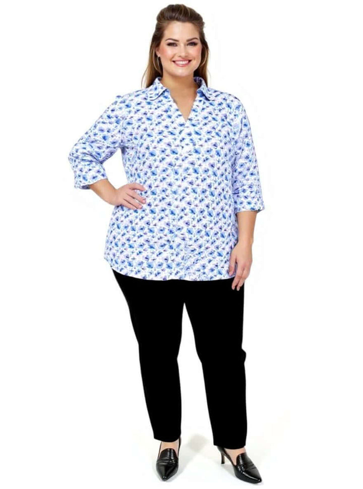 Hunter Top - White Print