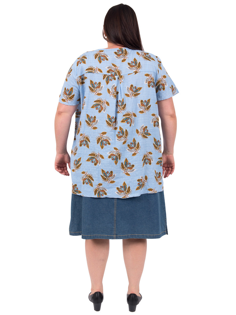 Run Around Layered Top - Print** - Dale and Waters