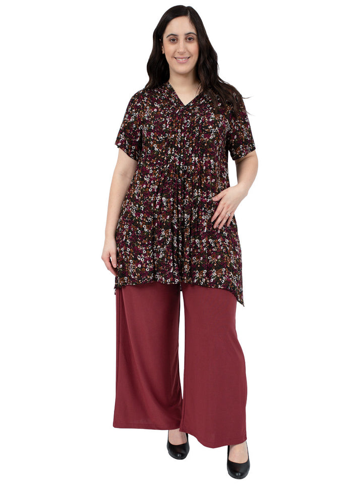 Coulottes Of Fun Pants - Burgundy*