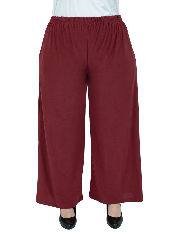 Coulottes Of Fun Pants - Burgundy** - Dale and Waters