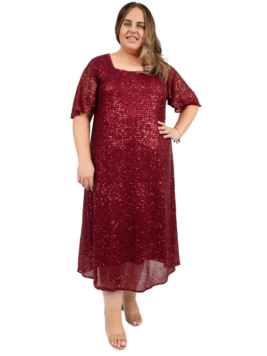 Ruby Dazzle Dress - Ruby* - Dale and Waters