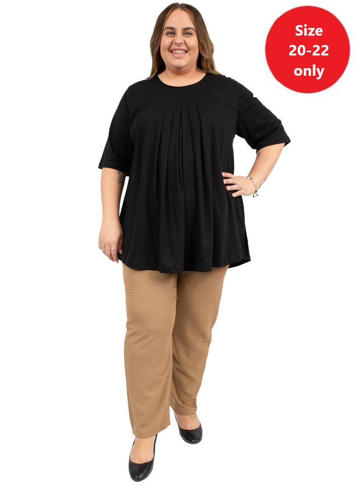 Moon Light Stroll Top - Black**