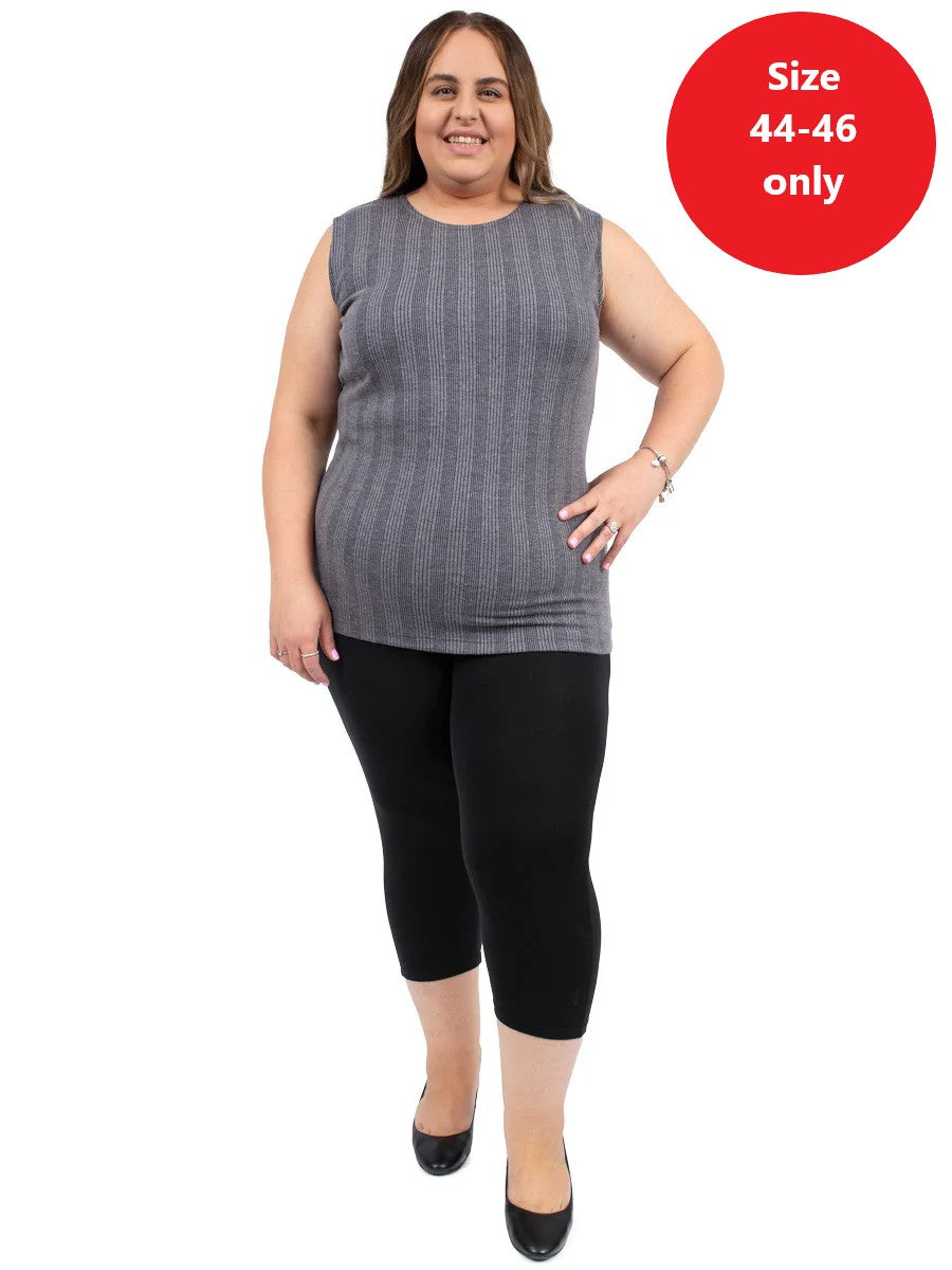 Deven Port Thermals Sleeveless - Grey** - Dale and Waters