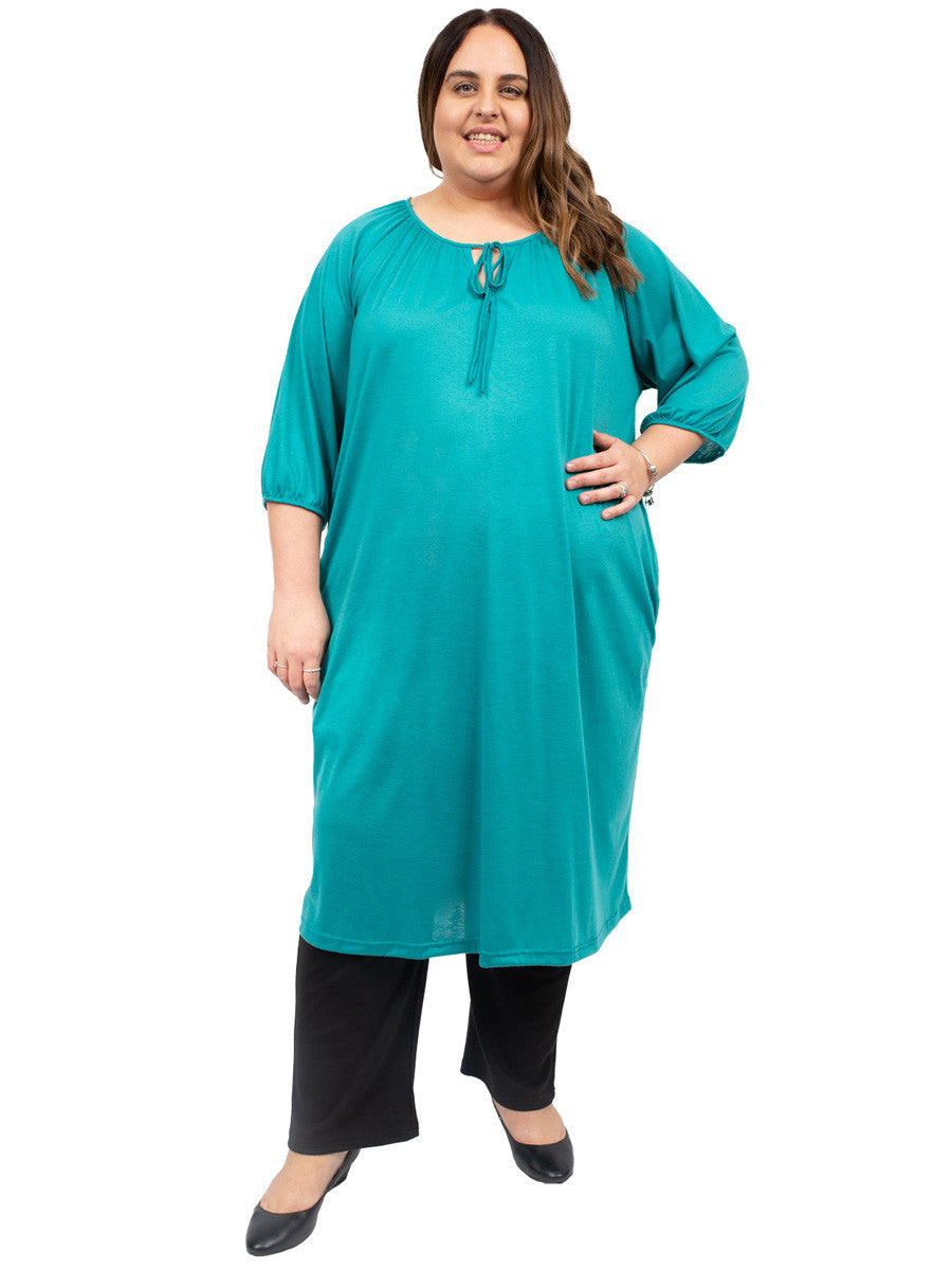 Brigitta Nightie - Aqua* - Dale and Waters