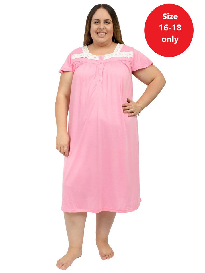 Marilyn Nightie - Pink**