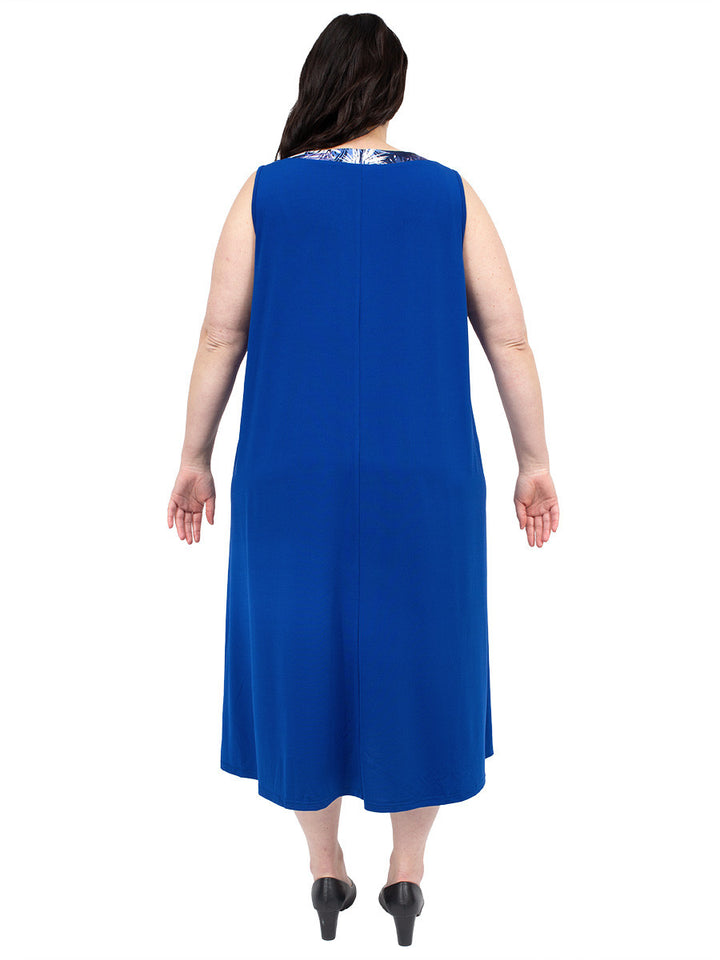 Celeste Dress - Navy*