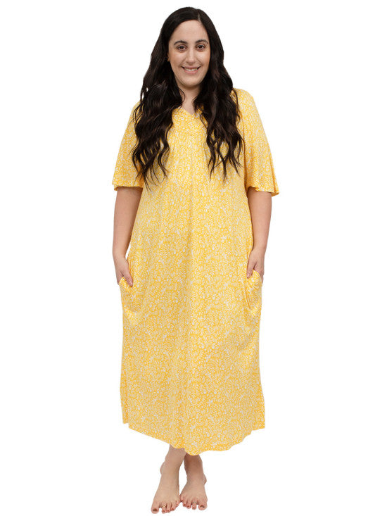 Jazmyn Fields Dress - Print* (Lounge/Sleepwear)