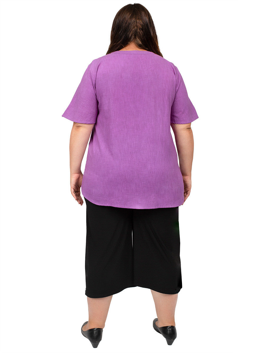 Lady Soul Top - Purple** Tops Clothing Dale and Waters