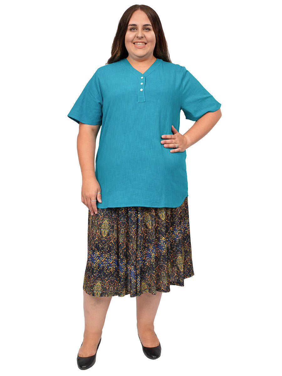 Lady Soul Top - Teal* - Dale and Waters