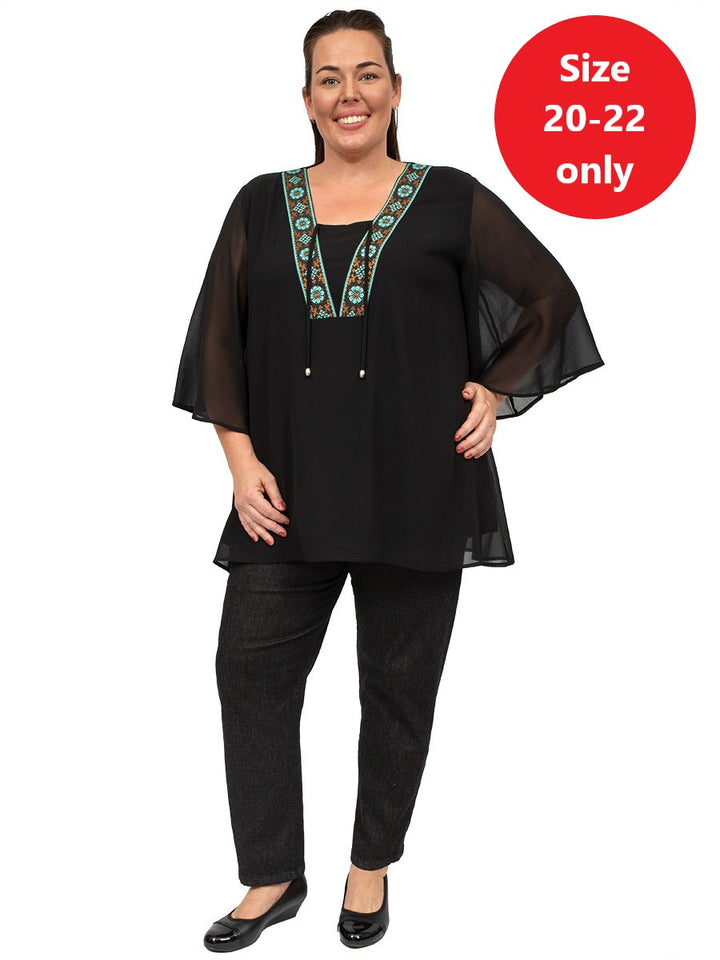 Mayam Top - Black**