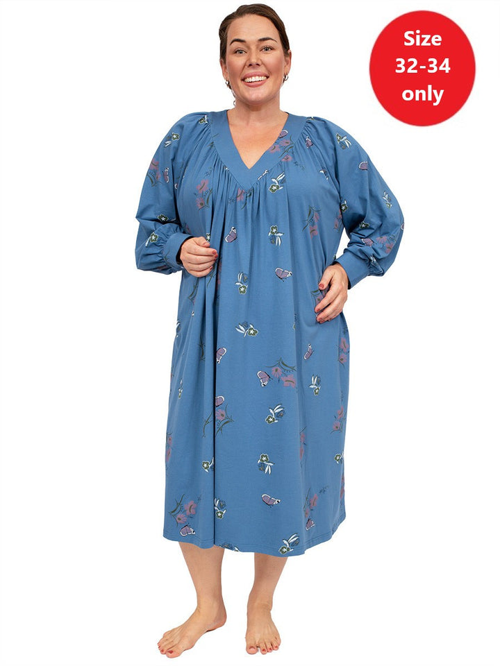 Moonglow Nightie - Blue Print**