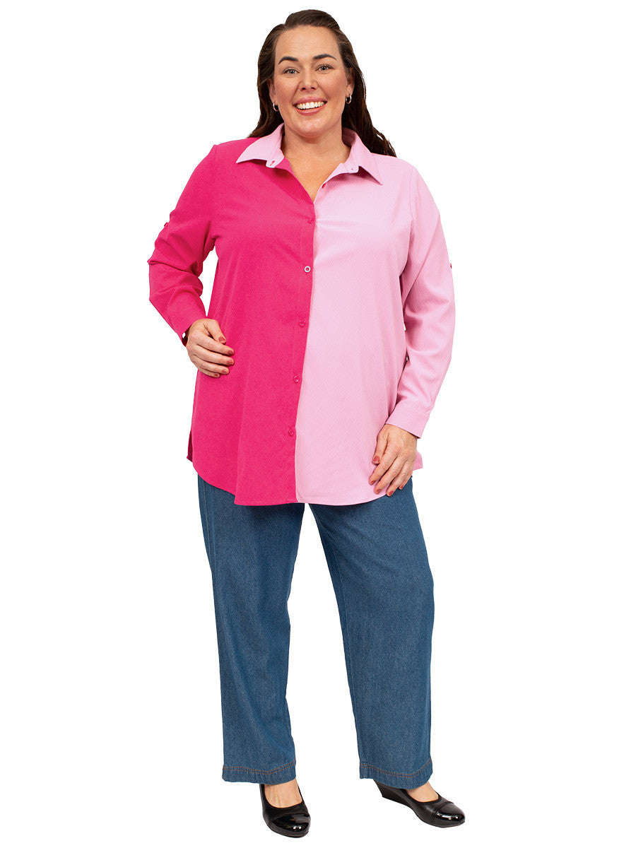 Twin Peaks Blouse - Pink - Dale and Waters