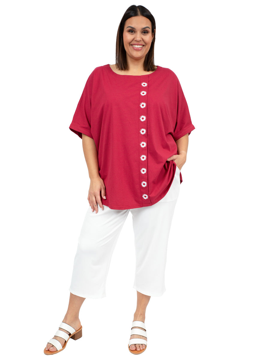 Penrose Top - Red* - Dale and Waters