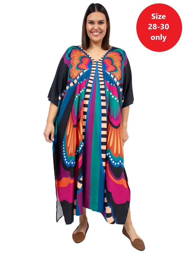 Senna Kaftan Dress - Print* - Dale and Waters