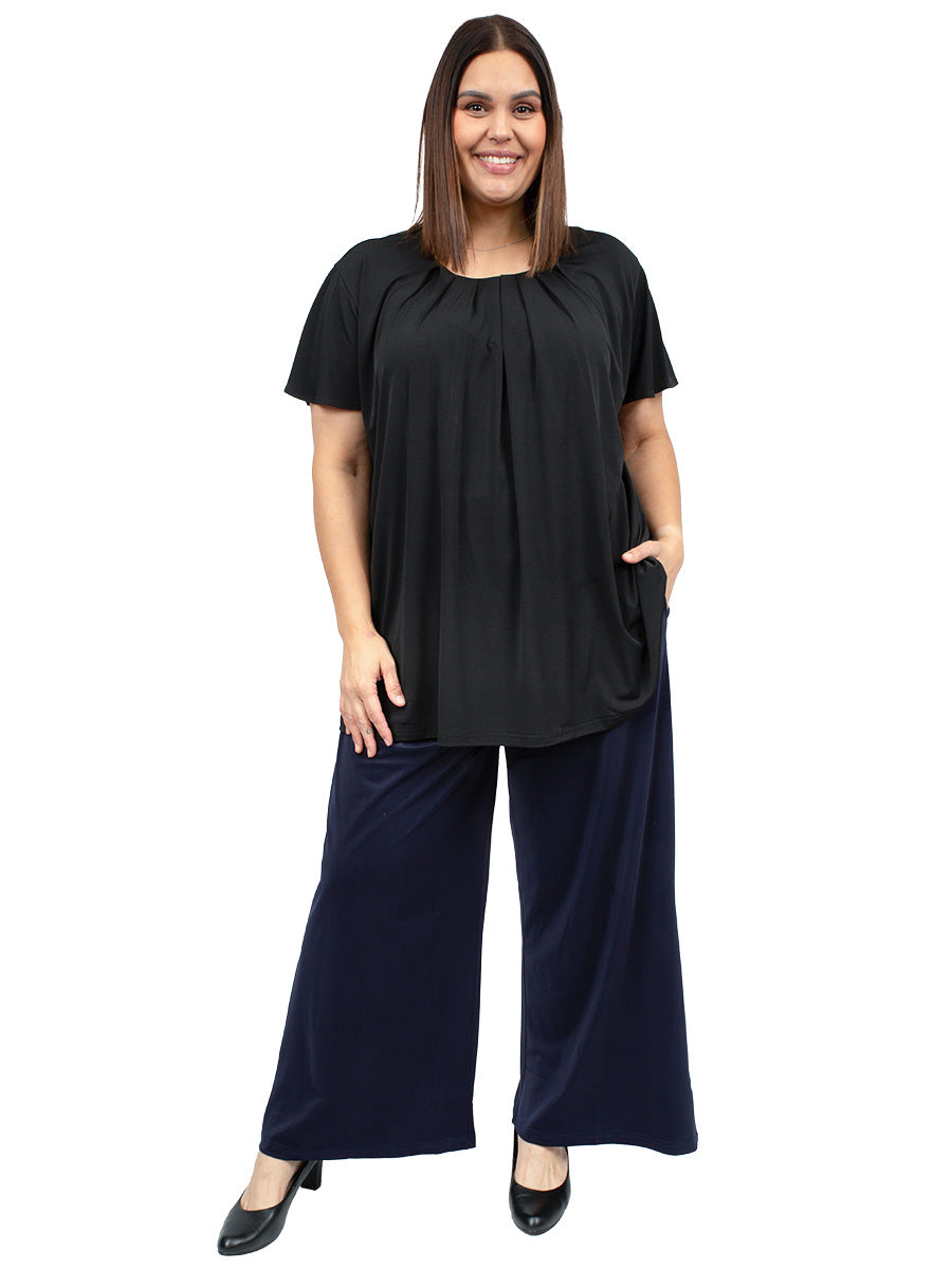 Coulottes Of Fun Pants - Navy