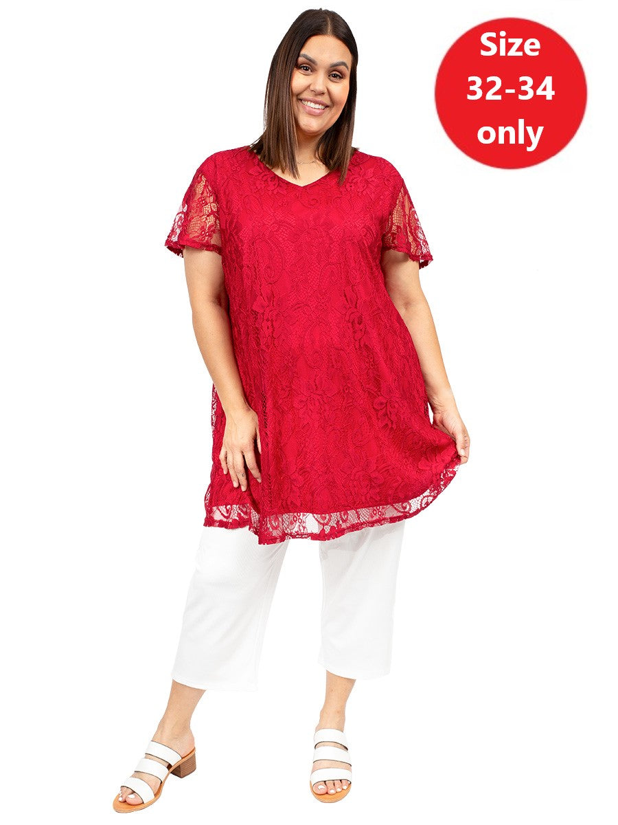 Holiday Tunic - Red*