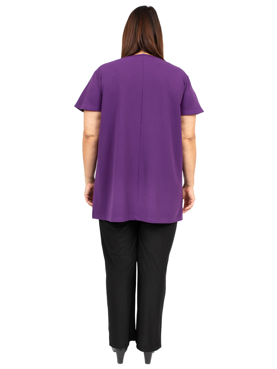 Liberty Park Tunic - Plum** - Dale and Waters