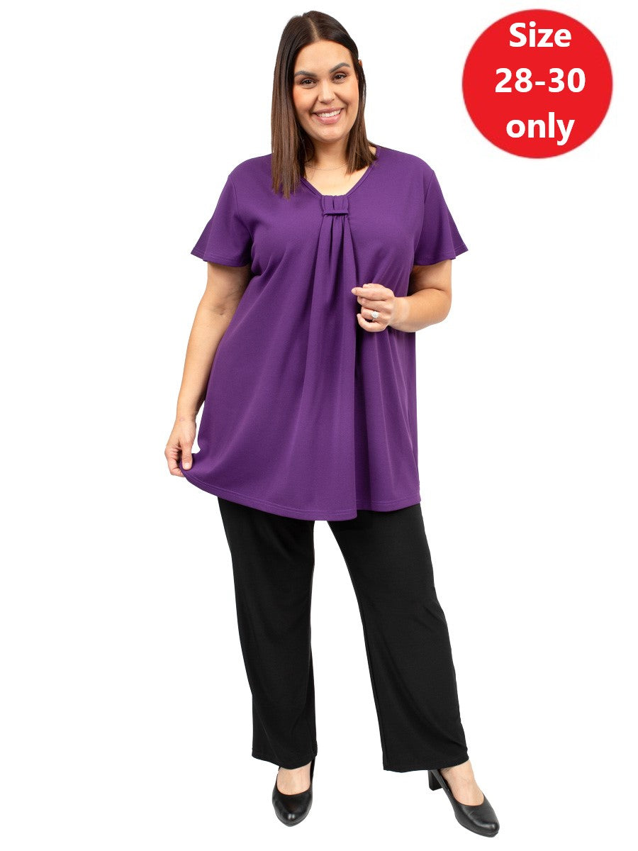 Liberty Park Tunic - Plum**